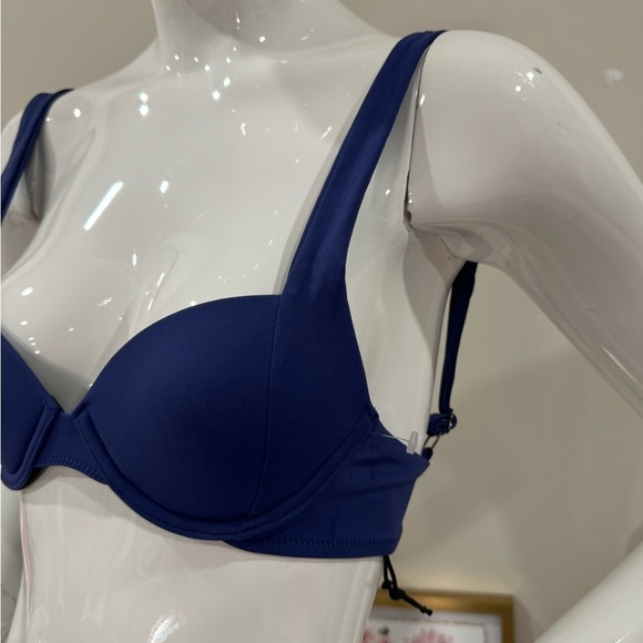 IT’S NOW COOL by FREE PEOPLE The Contour Boost Top - Bijou Blue Sz : Xs - Picture 7 of 11